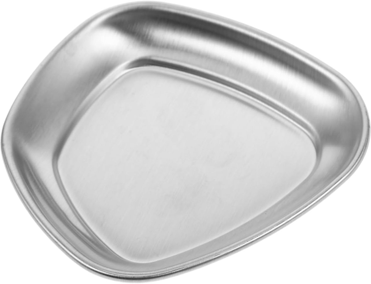 Nagelbakje Heldere Nagellak Nagelolie Nagelgereedschap Voor Nail Art Nagels Nagelkit Organizer Nagellak Opbergbakje Nagelaccessoires Organisator Zilver Roestvrij Staal
