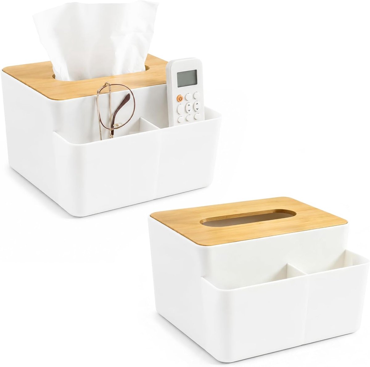 2 stuks vochtige doekjes doos voor vochtige toiletpapierdoos