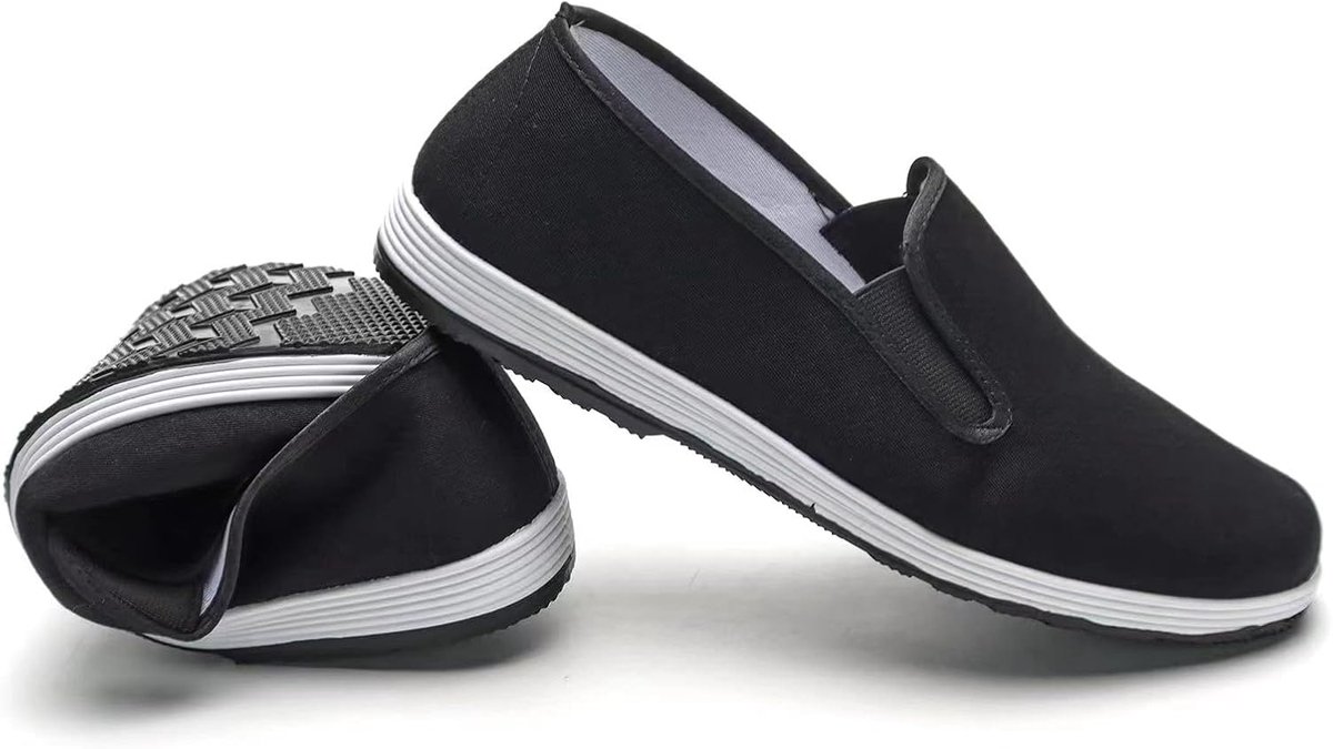 Fu/Martial Arts/Tai Chi Schoenen Rubberen Zool Unisex Canvas