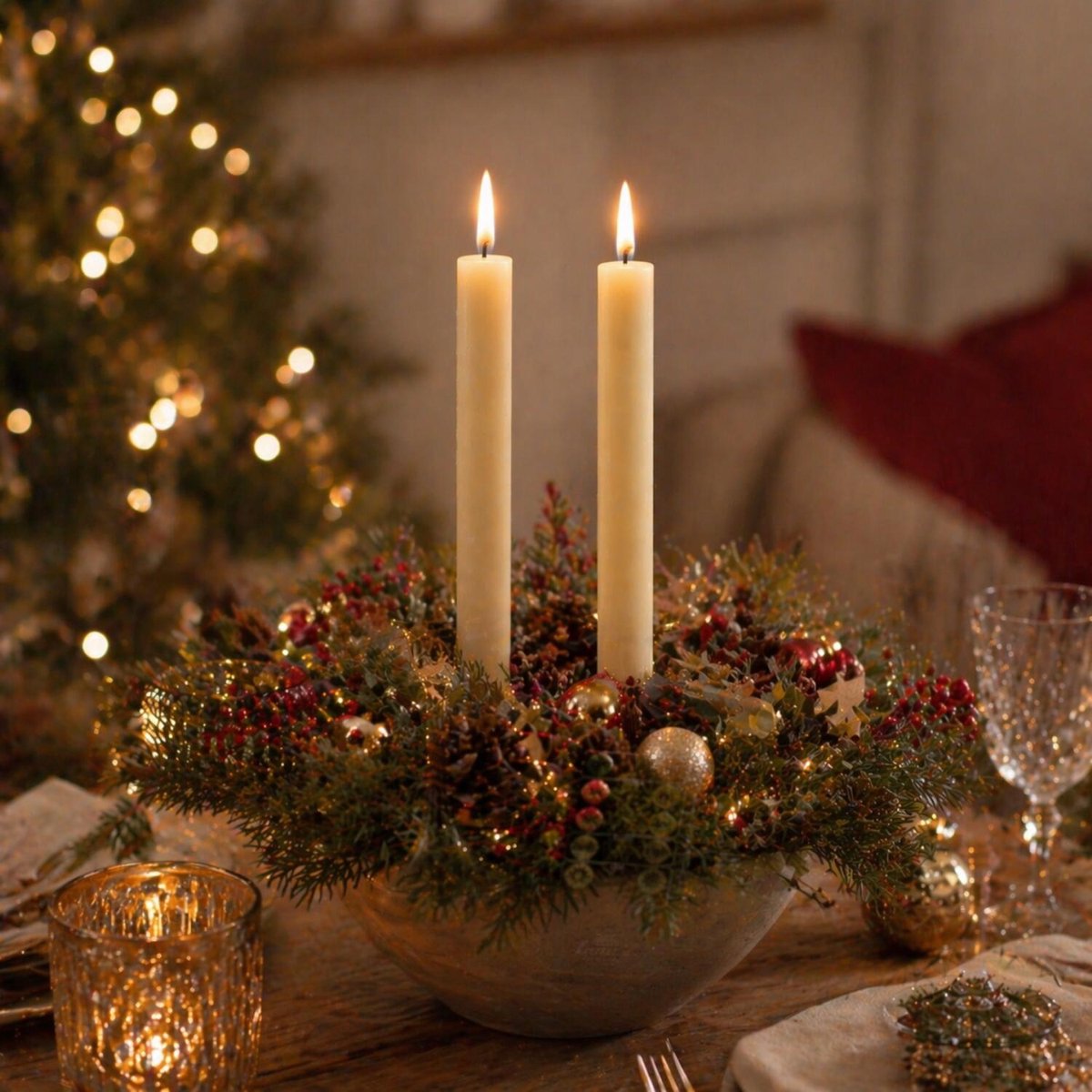 Anna's Collection LED dinerkaarsen - USB oplaadbaar - 2x st - ivoor wit - 23 cm - afstandsbediening — cadeau in Wonen & Interieur - foto 4