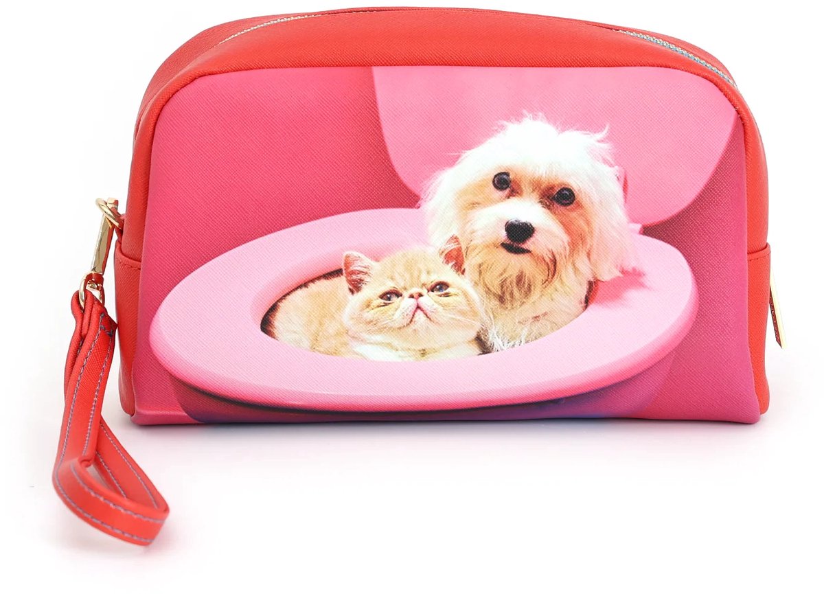Seletti - Toilettas - Make-up Tas - Beauty Case Pets - BFF
