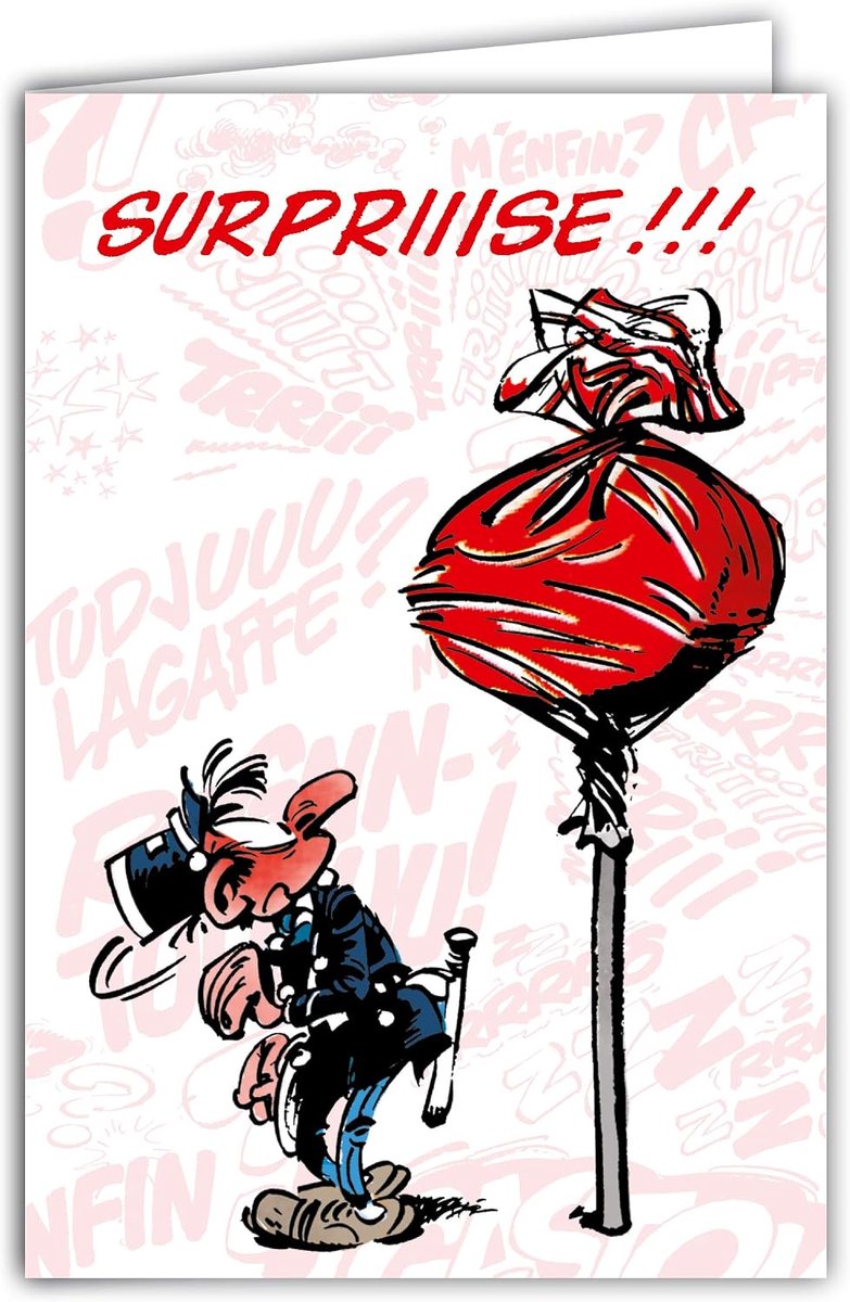 Gaston Lagaffe verrassing