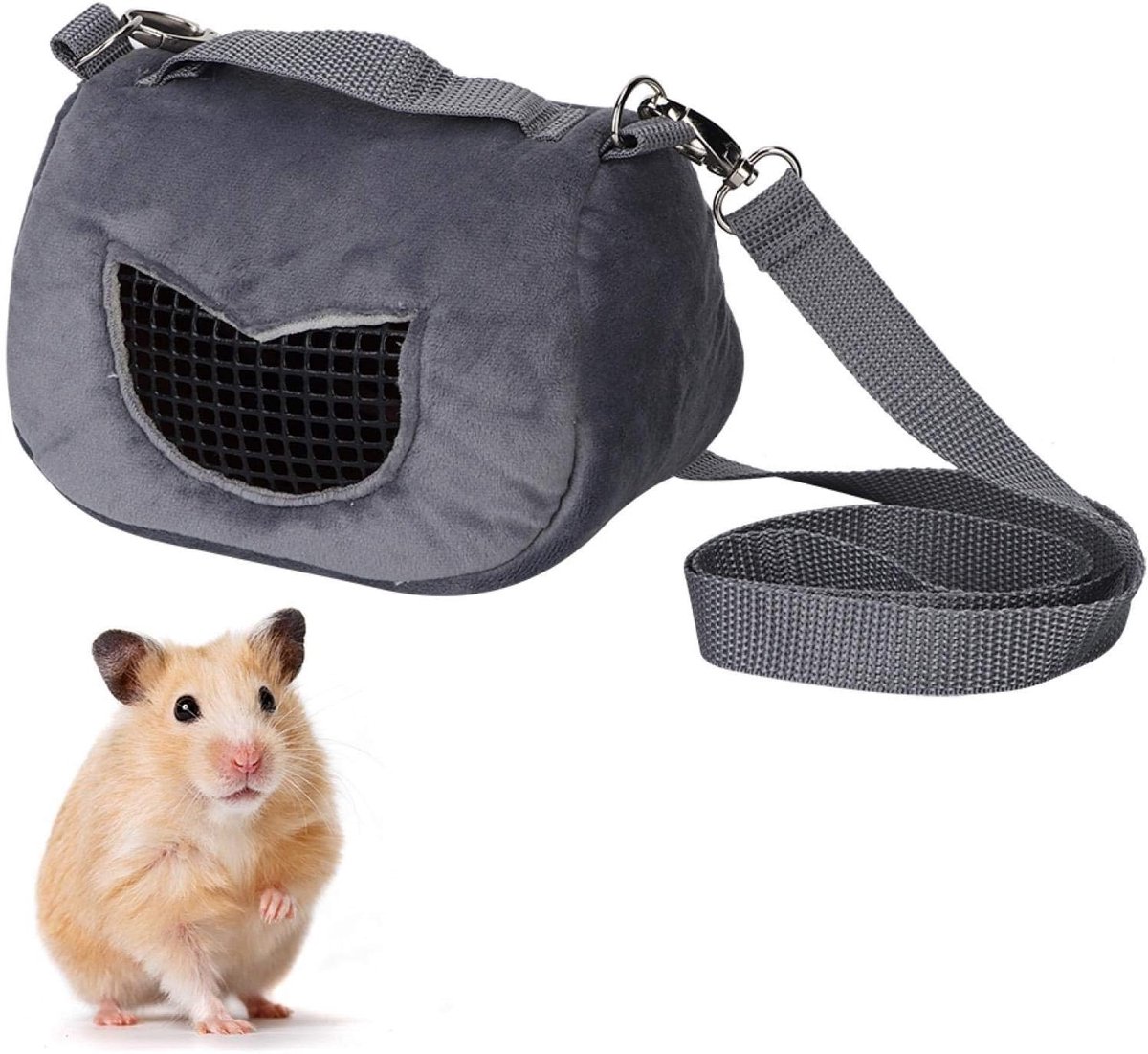 Verkoop Hamster Carrier, Huisdier Carrier Bag, Outgoing Bag Drie maten voor kleine huisdieren cavia's (medium)