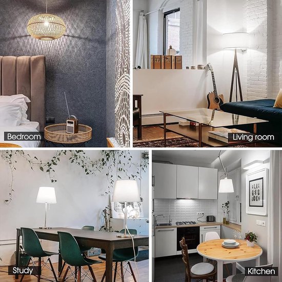 Led-lampen 78 mm, dimbaar, 10 W gelijk aan 78 mm halogeenlamp 100 W, zonder flikkeren, warm wit 3000 K 1000 LM, AC 220-240 V, 360° lichtbundel, set van 2 — afbeelding 5