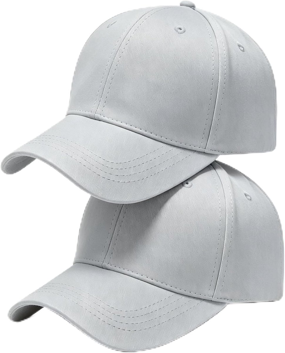 2 stuks baseballpet voor heren en dames, uniseks pet, outdoor, hardlopen, vrije tijd, baseballpet voor heren en dames