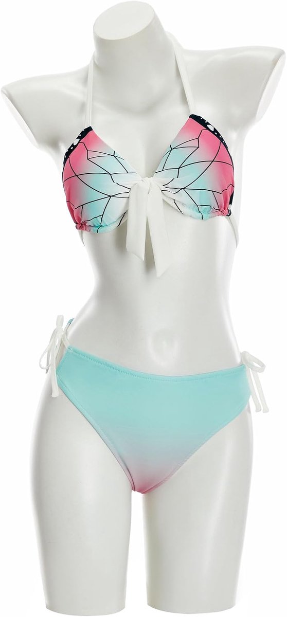 Bikiniset voor dames, anime-stijl, Japans cartoon-badpak