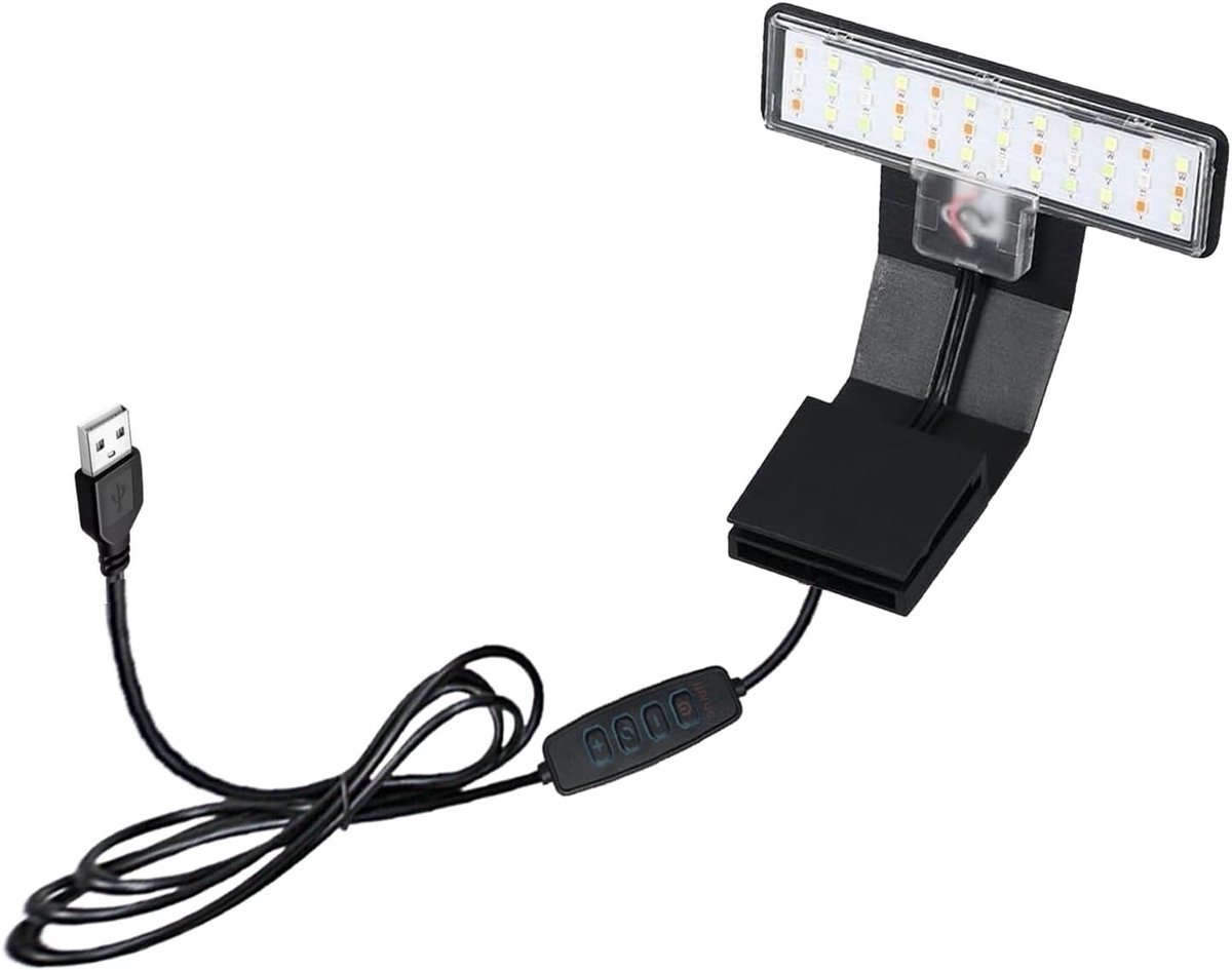 Aquarium LED Licht 7W - Dimbaar - On/Off Functie - Energiezuinig - Voor Verlichting van Aquaria