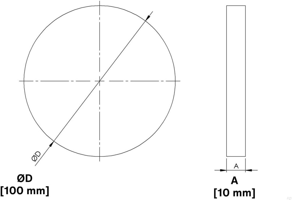 VENT Luchtfilter Ø 100 mm 3 stuks │ polyester DN100 │ Vervangingsfilter voor ventilator en ventilatiesysteem met warmteterugwinning, woonkamerventilatie & badkamerventilator filter │