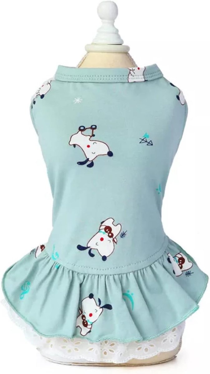 Zomerprint, huisdierkleding voor kleine honden, katoen, kattenjurk, rok, Yorkies, chihuahua jurken, puppykleding, hondenkleding, honden of katten, Halloween