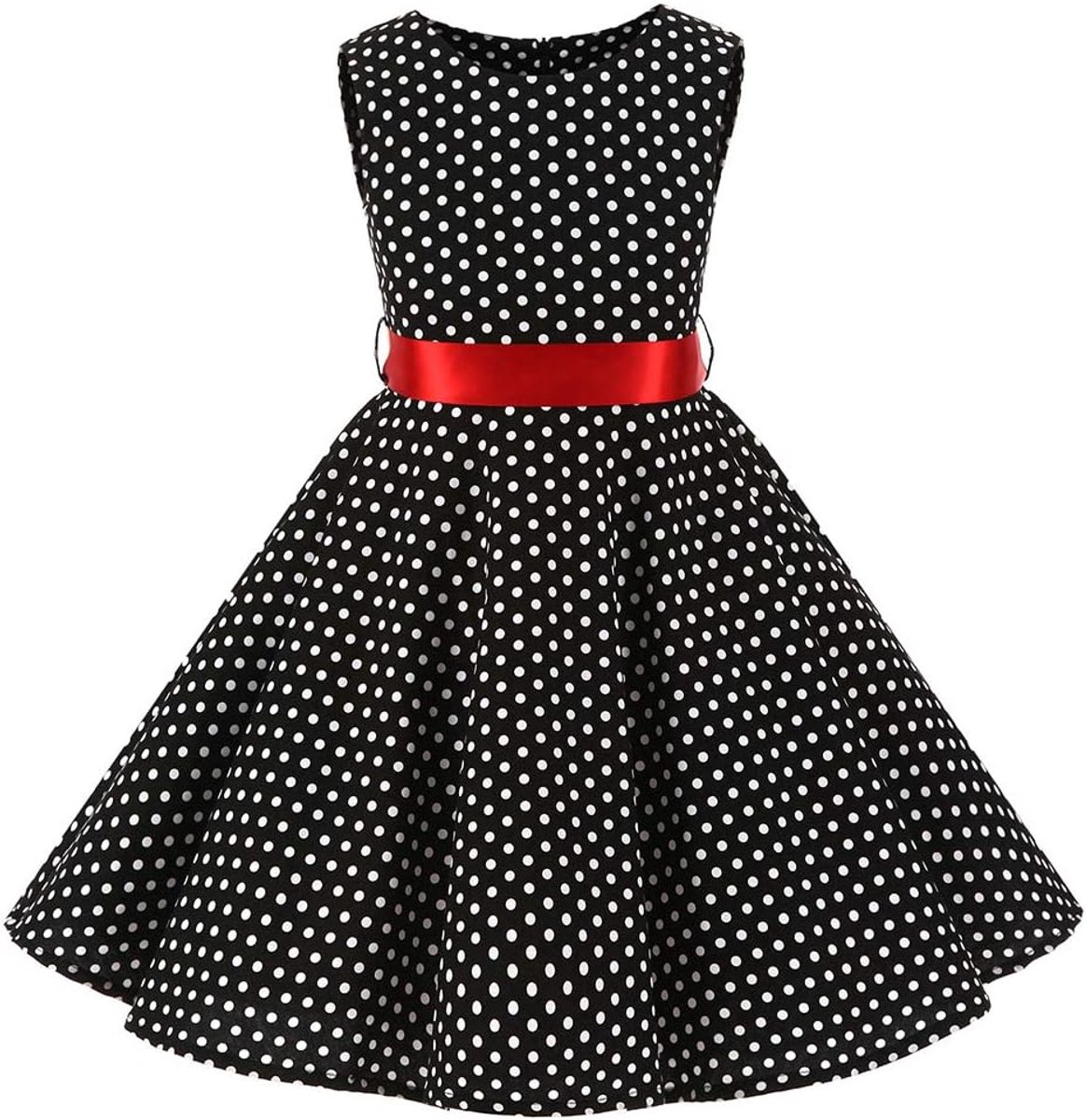Retro vintage rockabilly-jurk, partyjurk, cocktailjurk