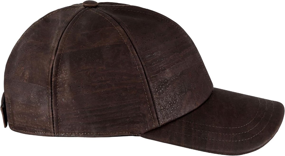 Kurk baseballpet, snapback-pet, natuurlijk en duurzaam, kurk uit Portugal, bruin of beige