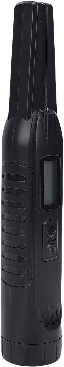 Metaaldetector Handheld Pinpointer, 360° Detectie LED-licht, Geluid en Trillingswaarschuwing voor Goud Zilver Koper.Geschikt voor Smalle Ruimtes, Waterdicht Materiaal, (Zwart)