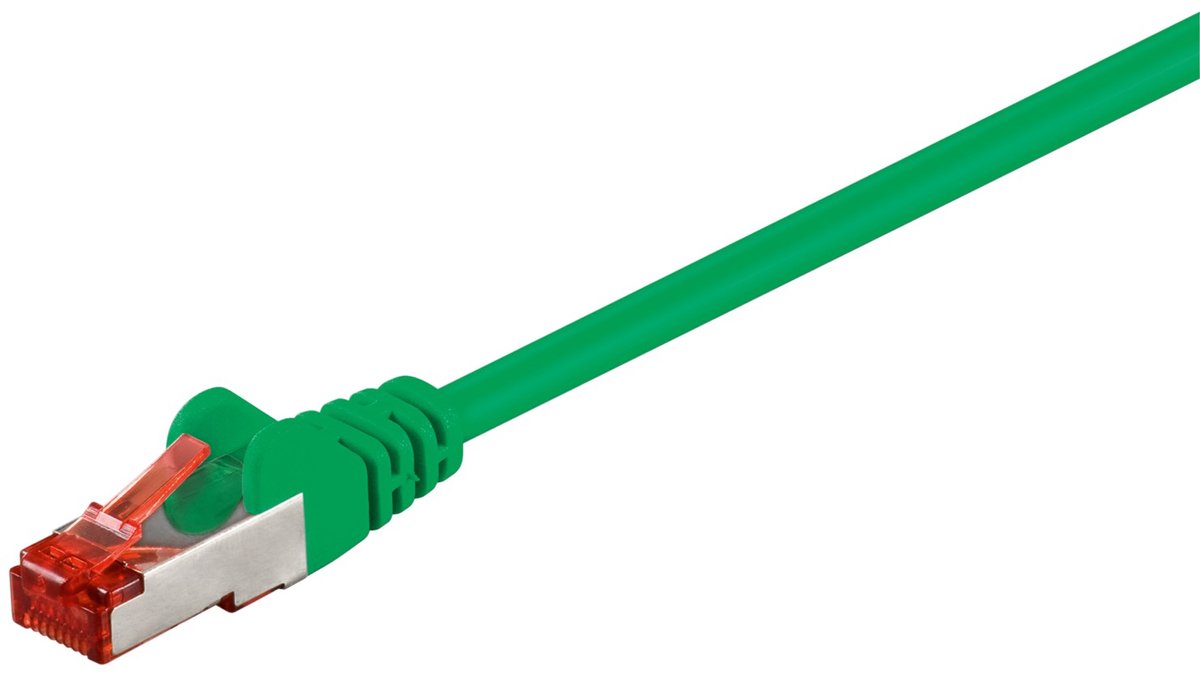 Wentronic 95504 - Cat 6 UTP-kabel - RJ45 - 3 m - Groen