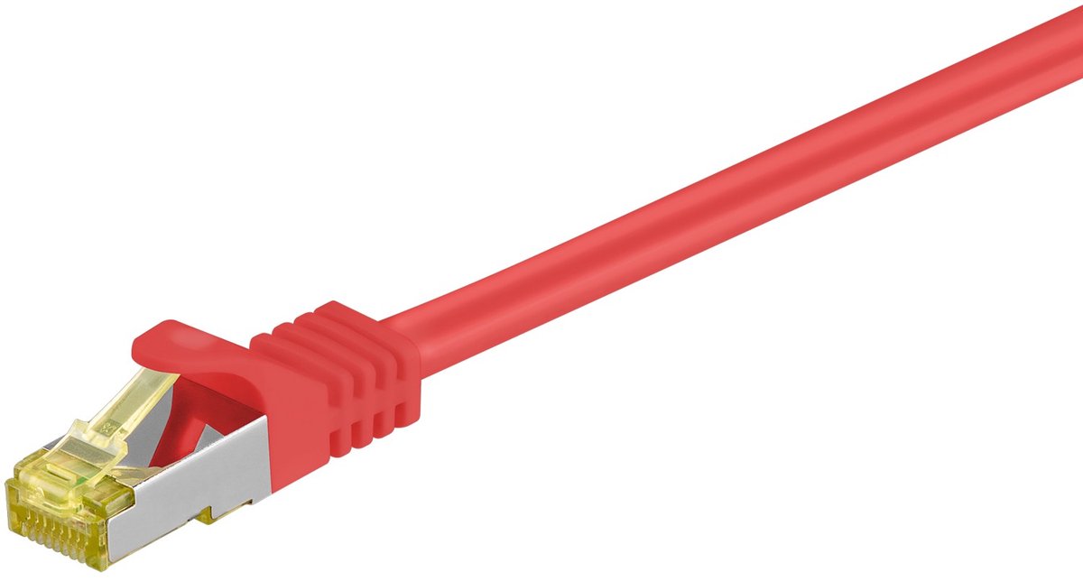 Wentronic 112976 - Netwerkkabel - RJ45 - 1.50 m - rood