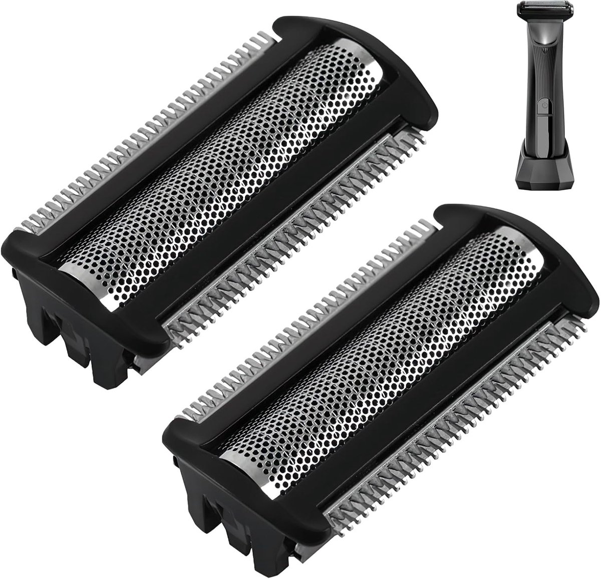 scheerkop compatibel met serie Bg2000 Bg2024 2025 Tt2000 2 stuks reservemesjes voor nat en droog nat en droog scheermesjes scheerkop blade reserveonderdelen verzorging
