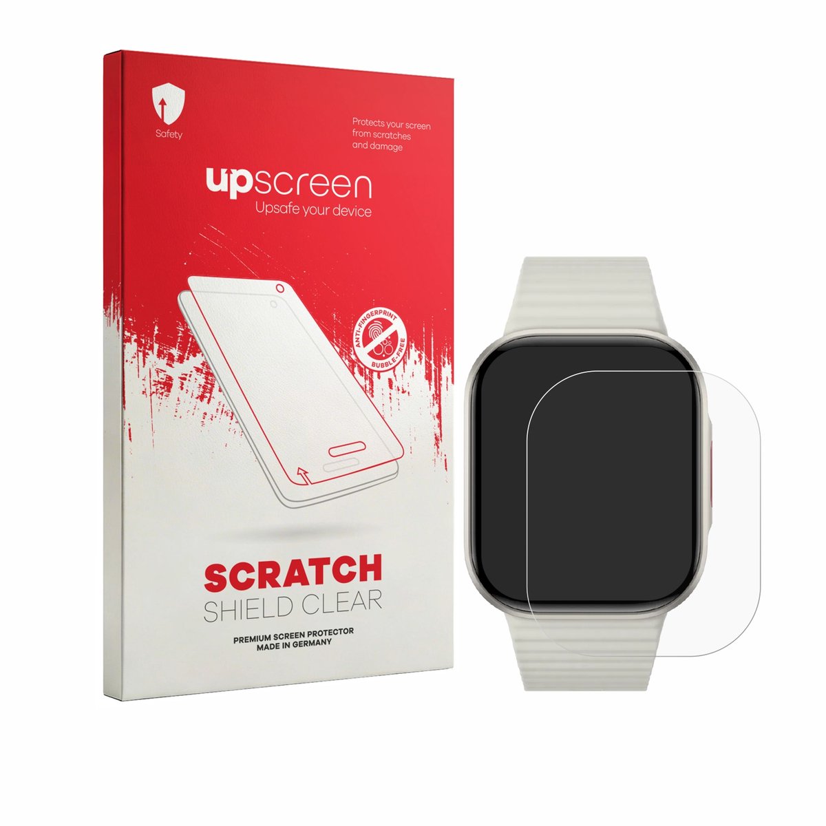 upscreen - Screenprotector voor Xiaomi Redmi Watch 6 Lite - Folie Beschermfolie transparant