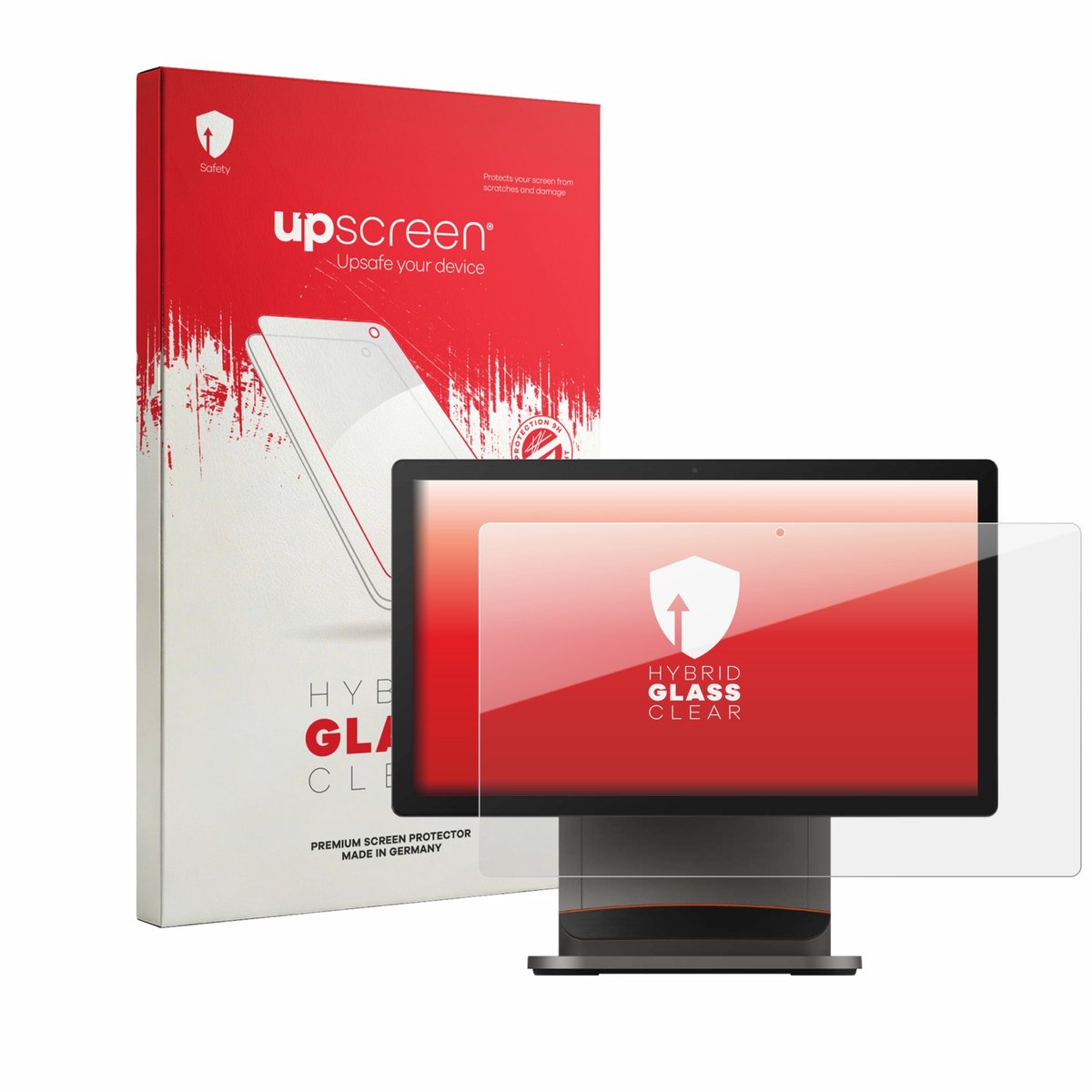 upscreen - Screenprotector voor Sunmi T3 - Folie Beschermfolie Beschermglas transparant