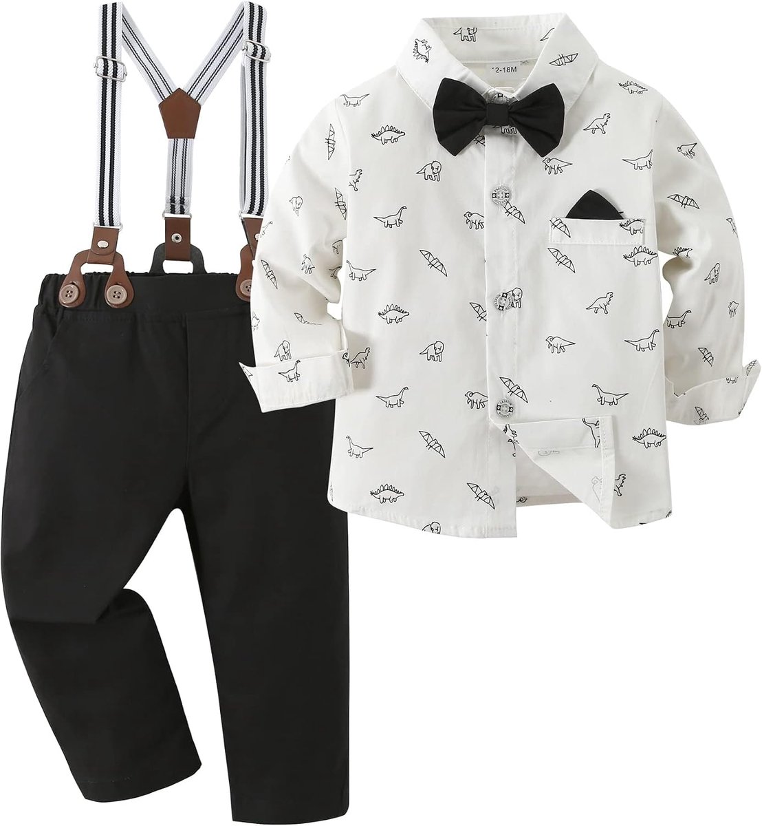 Gentleman-outfit feestelijke kledingset, dooppak, bruiloftspak