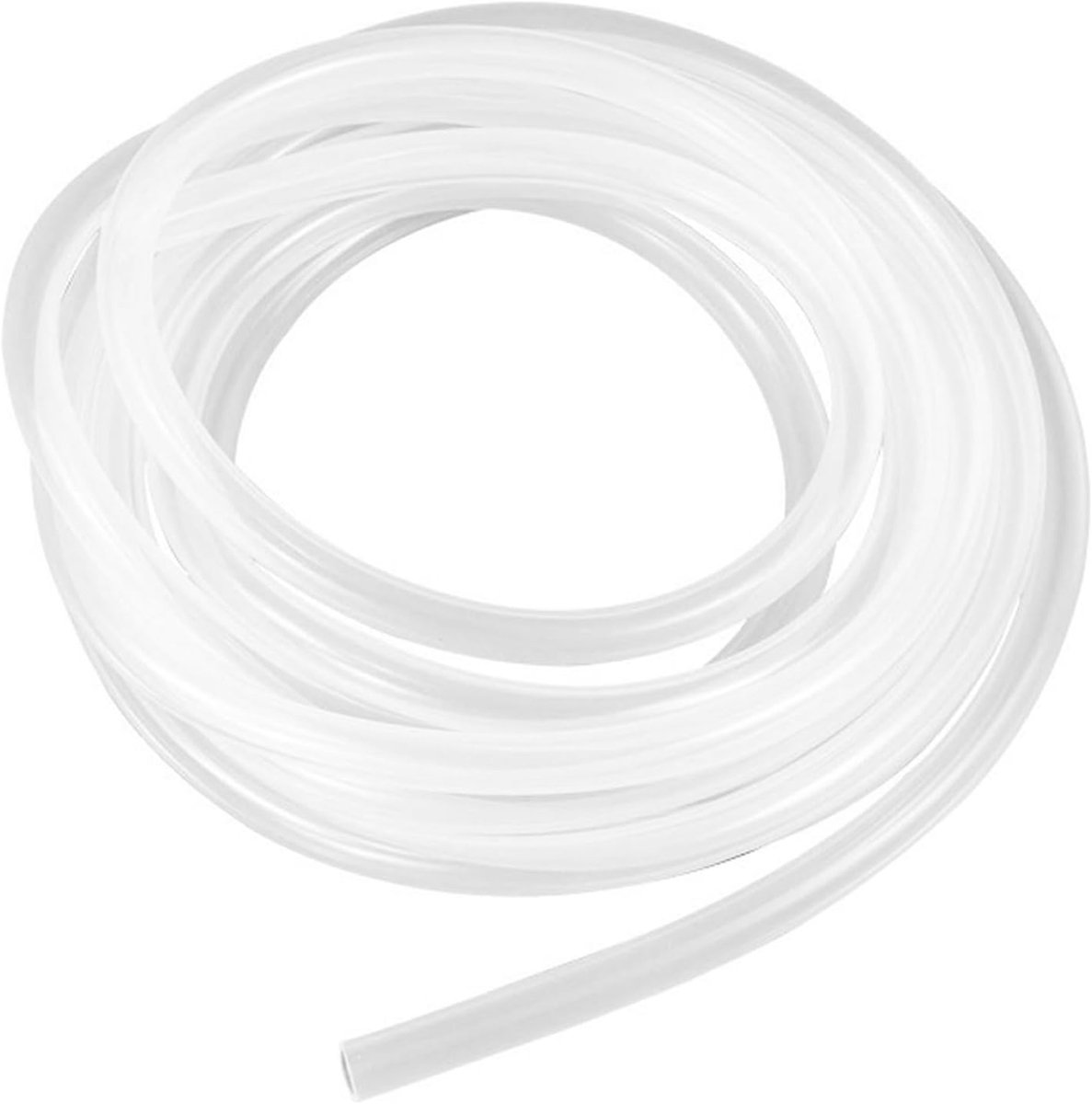 slang, lengte 1,5 meter 5 mm ID x 8 mm OD, flexibele siliconen slang, transparante water slang voor pompoverdracht
