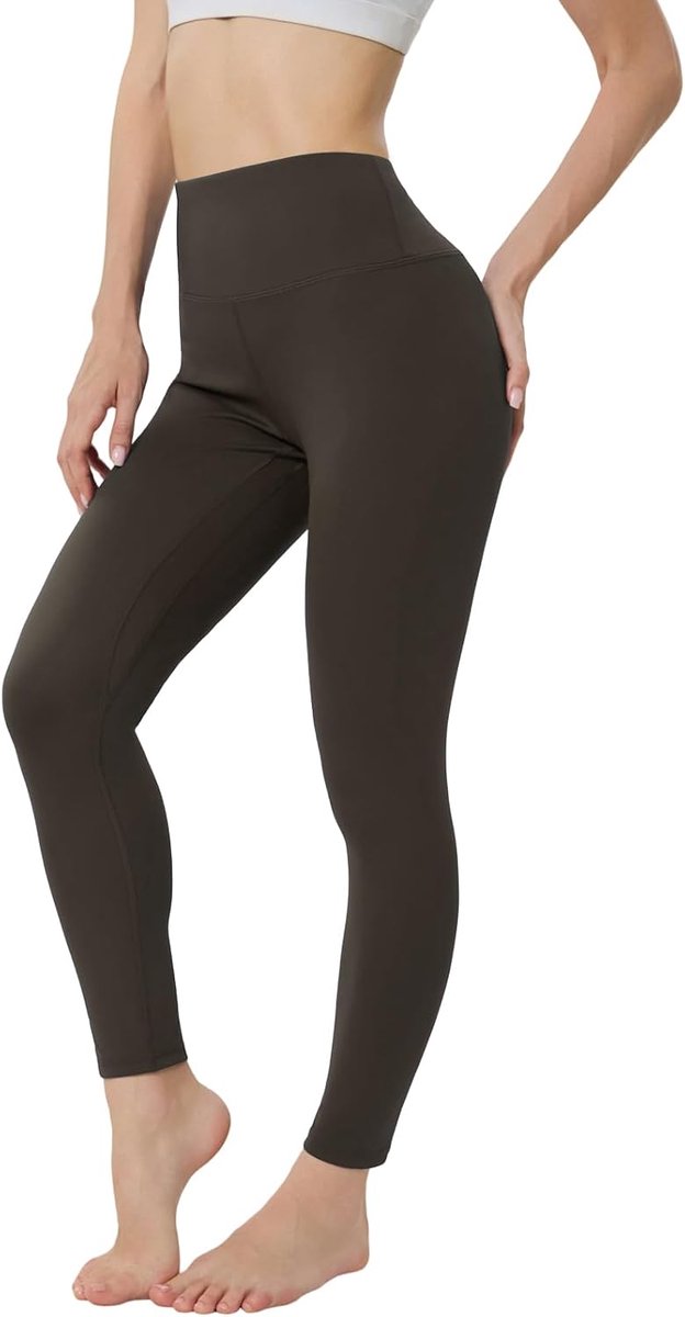 Legging Met Hoge Taille Voor Dames Boterzachte Ondoorzichtige Broek