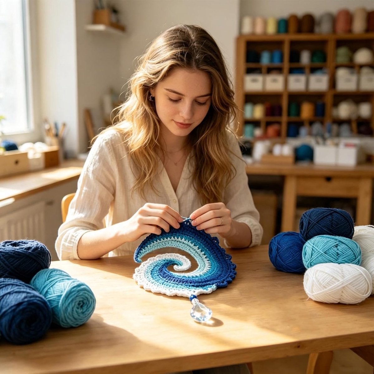 Haakspinner kit spiraal zacht herbruikbaar beginnersvriendelijk Win