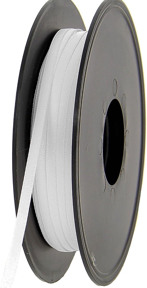lint - 100% polyester dubbelzijdig satijnen lint voor bruiloften, cadeauverpakking, bloemstukken, handwerk, taarten, strikken, versieringen, 3 mm x 50 m