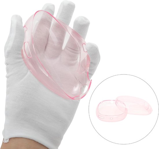 Beschermhoes voor koptelefoon Max Silicone Roze 1 Set — afbeelding 3