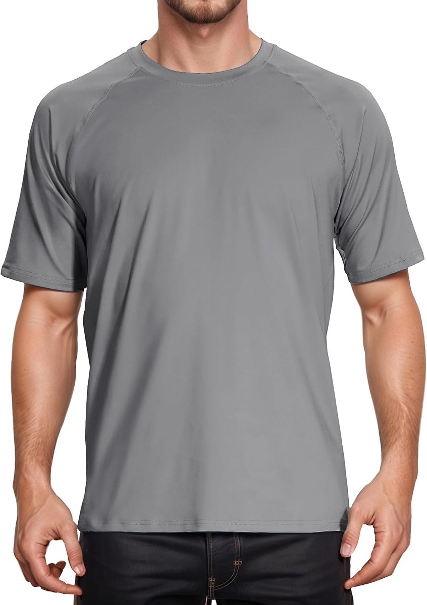Rashguard UPF 50+ Sportshirts Outdoor Functionele Shirts Korte Mouw
