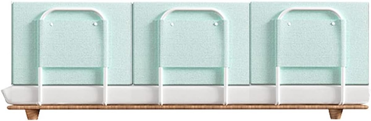 Bedhekje voor baby/kinderen, veiligheidsbarrière, in hoogte verstelbaar, wasbaar, bedframe voor peuters, kinderen, volwassenen en ouderen, 50/60/150/180/200 cm