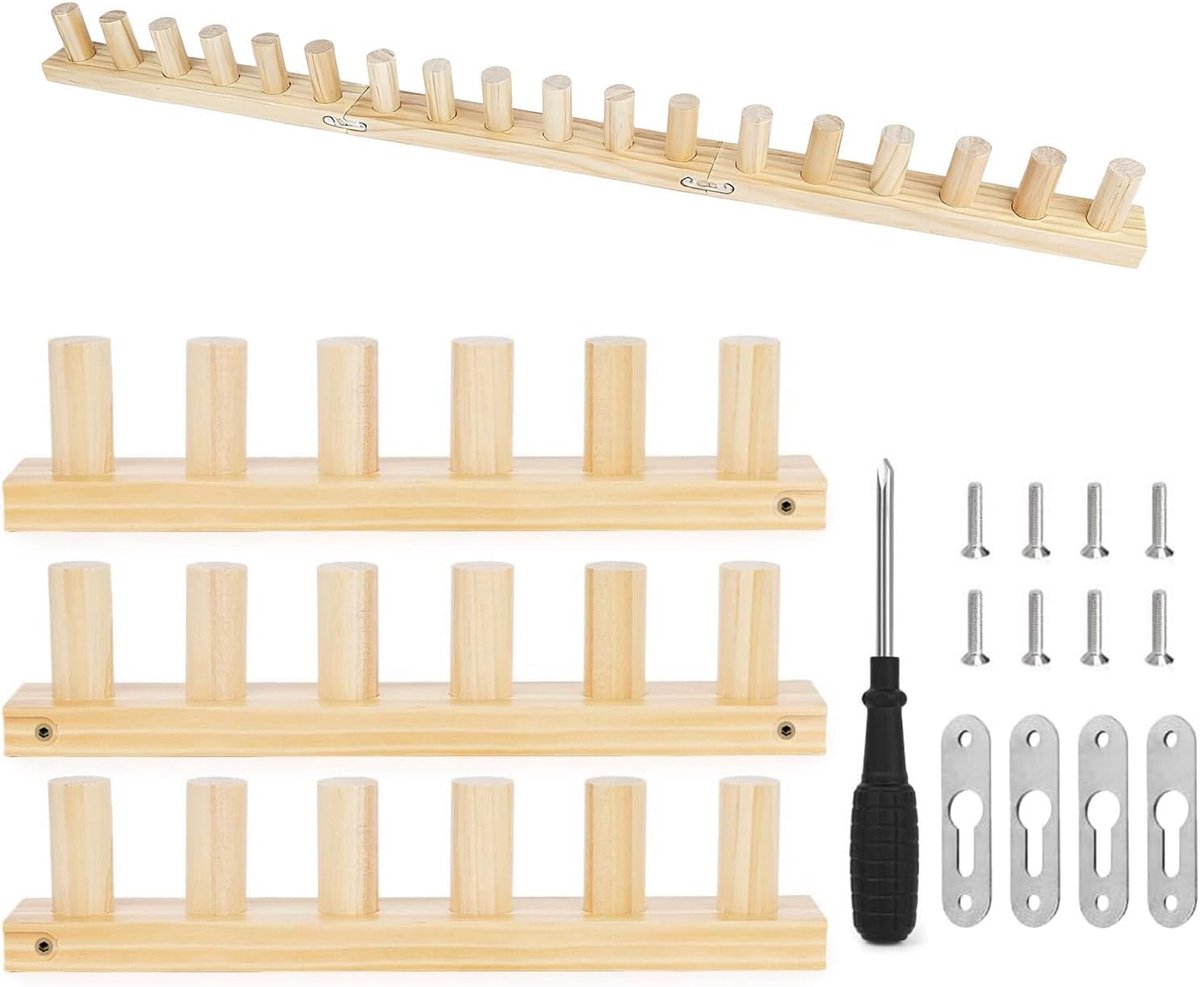 Garenweefgetouw - 40cm dik dekenweefgereedschap, duurzaam handweefgetouw | Knutselset voor professionals hobbyisten liefhebbers thuis studio slaapkamer woonkamer doe-het-zelf deken maken projecten