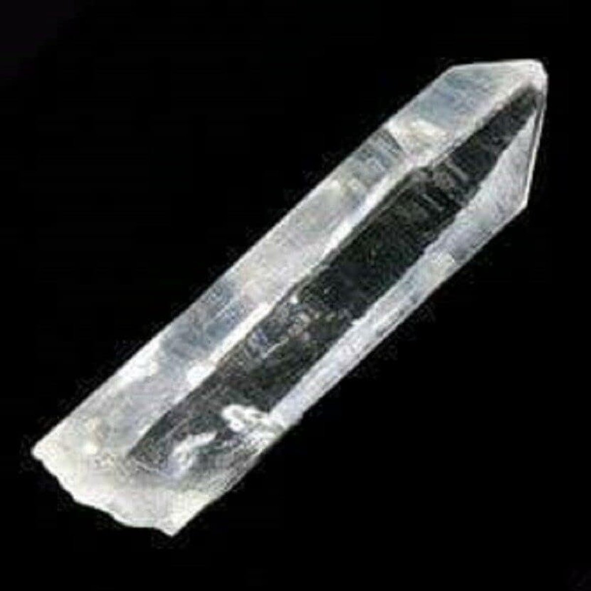 minerale ruwe steen voor helende steen Reiki-meditatie (laserpunt kwarts Ialino 5-6 cm)
