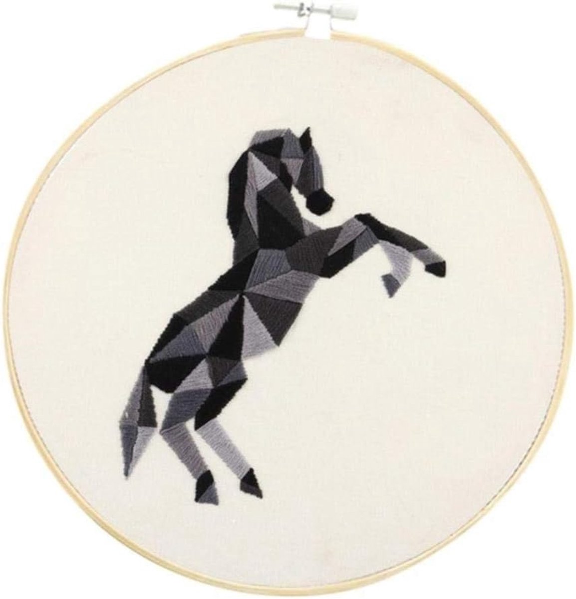 Embroidery Cross-stitch-handgemaakte volledige set van borduurwerk kruissteek geborduurd doek, B