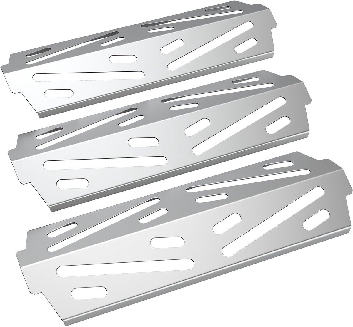 Bars voor Weber Genesis II 300 serie, Genesis II E-310, 315, 330, E-335, S-310 gasgrill, roestvrij staal warmtereflector voor Weber Genesis II verwarmingsplaat reserveonderdeel (flavorizer bars)
