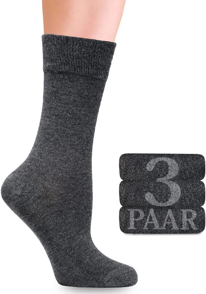 Sokken Dames Bamboe Lycra 3 Paar