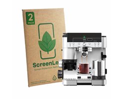 2 Stuks Screenprotector voor Ninja Luxe Cafe Premier ES601EU - Hoogwaardige Beschermfolie transparant