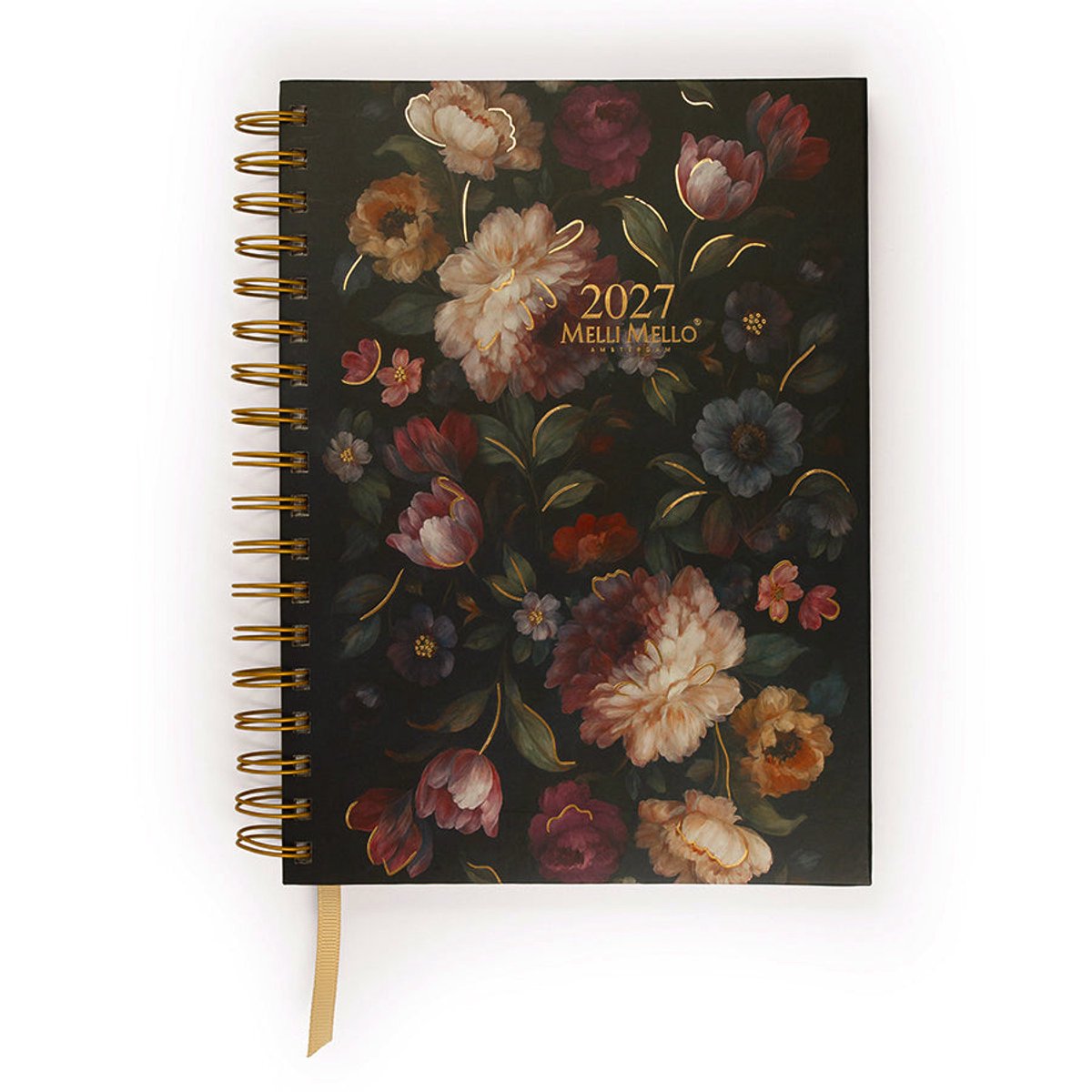 Melli Mello - Ambrose - Bureau Agenda - 2027 - Dark - Bloemen