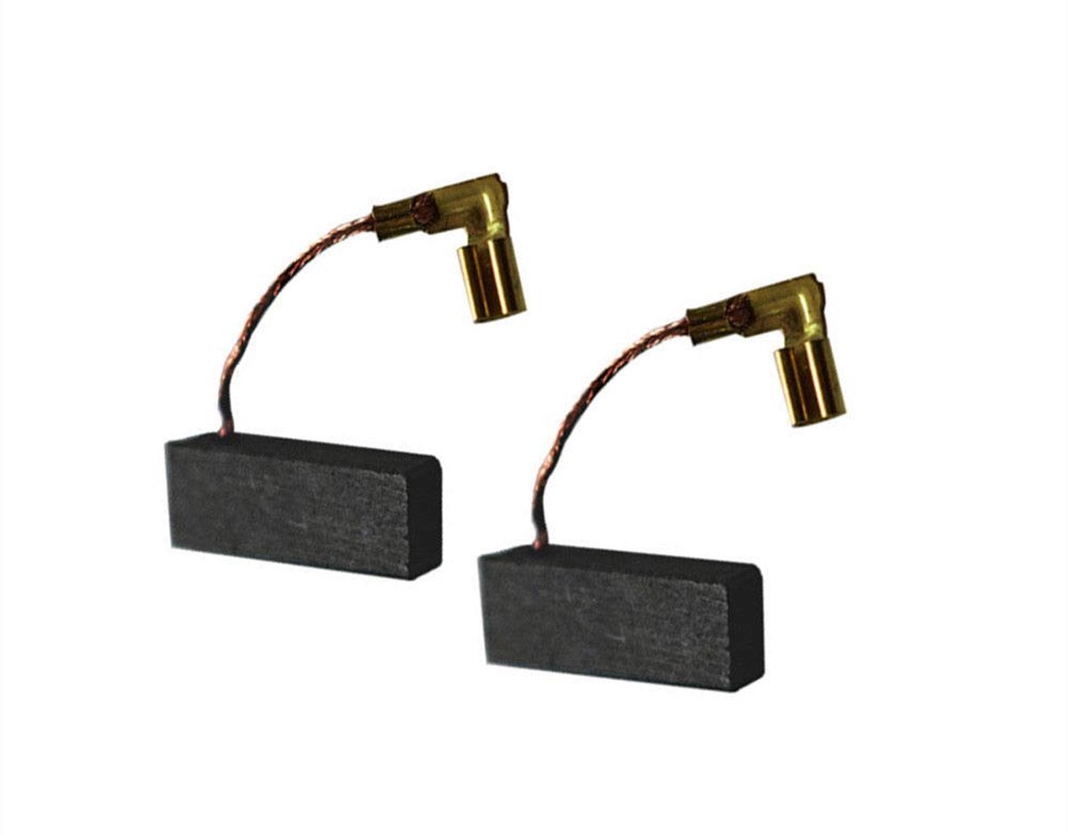 Set van 10 vervangende koolborstels voor elektrisch gereedschap voor elektrische motor van verschillende maten A26 5 x 8 x 19 mm