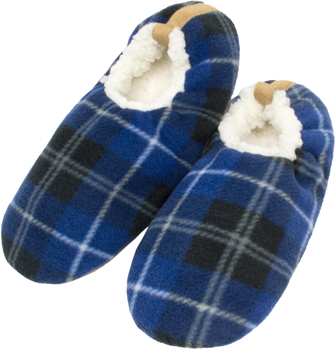 1 paar herenslippers „Karo“