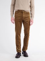 LERROS Casual en comfortabele corduroy broek in Baxter-stijl , Maat: W36_L32 , Kleur: SEPIA , 98% katoen, 2% elastaan