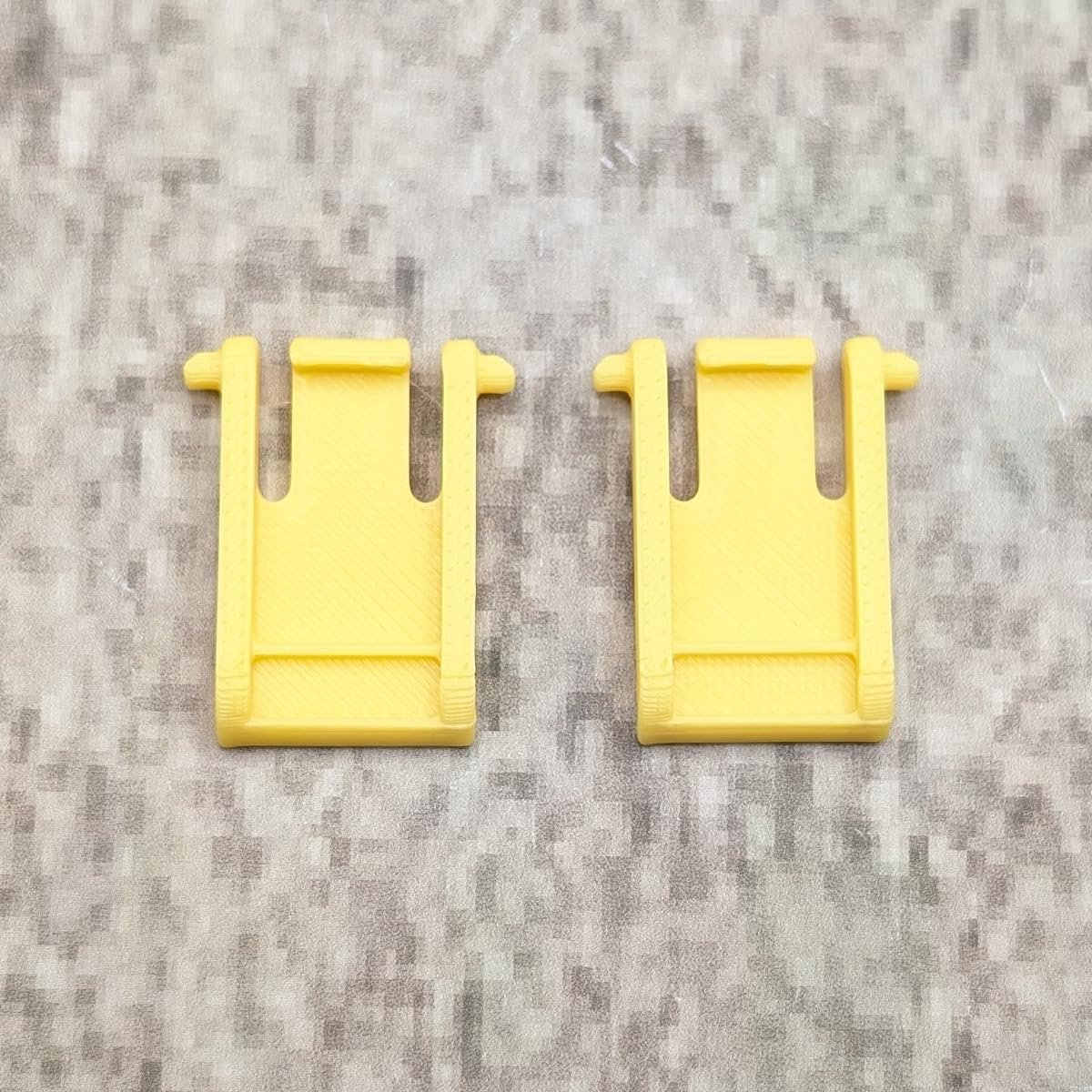 Toetsenbordvoetjes geel 1 paar (2 stuks) compatibel met Logitech K120 toetsenbord reserveonderdeel toetsenbordstandaard keyboard voeten (geel)