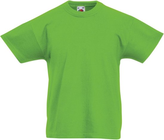 Fruit Of The Loom Originele T-shirt met korte mouwen voor kinderen / kinder (Paars)
