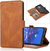 Voor Huawei Mate 20 Lite Retro Magnetische Sluiting Horizontale Flip Leren Case met Houder & Kaartsleuven & Fotolijst & Portemonnee (Bruin)