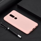 Voor OPPO F11 Pro Candy Color TPU Case (roze)