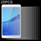 Voor Huawei Tablet C5 8.0 25 STKS 9 H HD Explosieveilige Gehard Glas Film