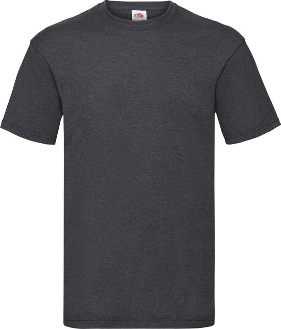 T-shirt à manches courtes pour hommes Fruit Of The Loom (Dark Heather)