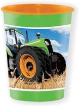 Witbaard Feestbeker Tractor Time Jongens 473 Ml Groen