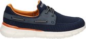 Skechers heren instapschoen - Blauw - Maat 46