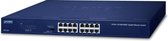 PLANET GSW-1601 netwerk-switch Unmanaged Gigabit Ethernet (10/100/1000) 1U Blauw