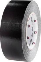 TOOLCRAFT 54B48L40SC 54B48L40SC Textieltape Gaffer Zwart (l x b) 40 m x 48 mm 1 stuk(s)