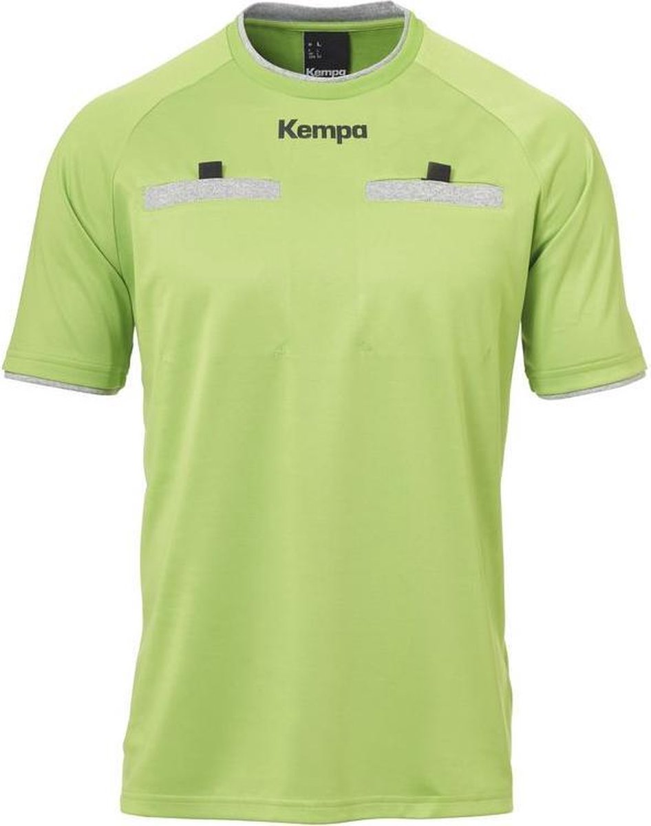 Kempa Scheidsrechter Shirt Hoop Groen Maat L
